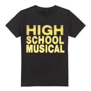 High School Musical Mens Logo T-Shirt / Black